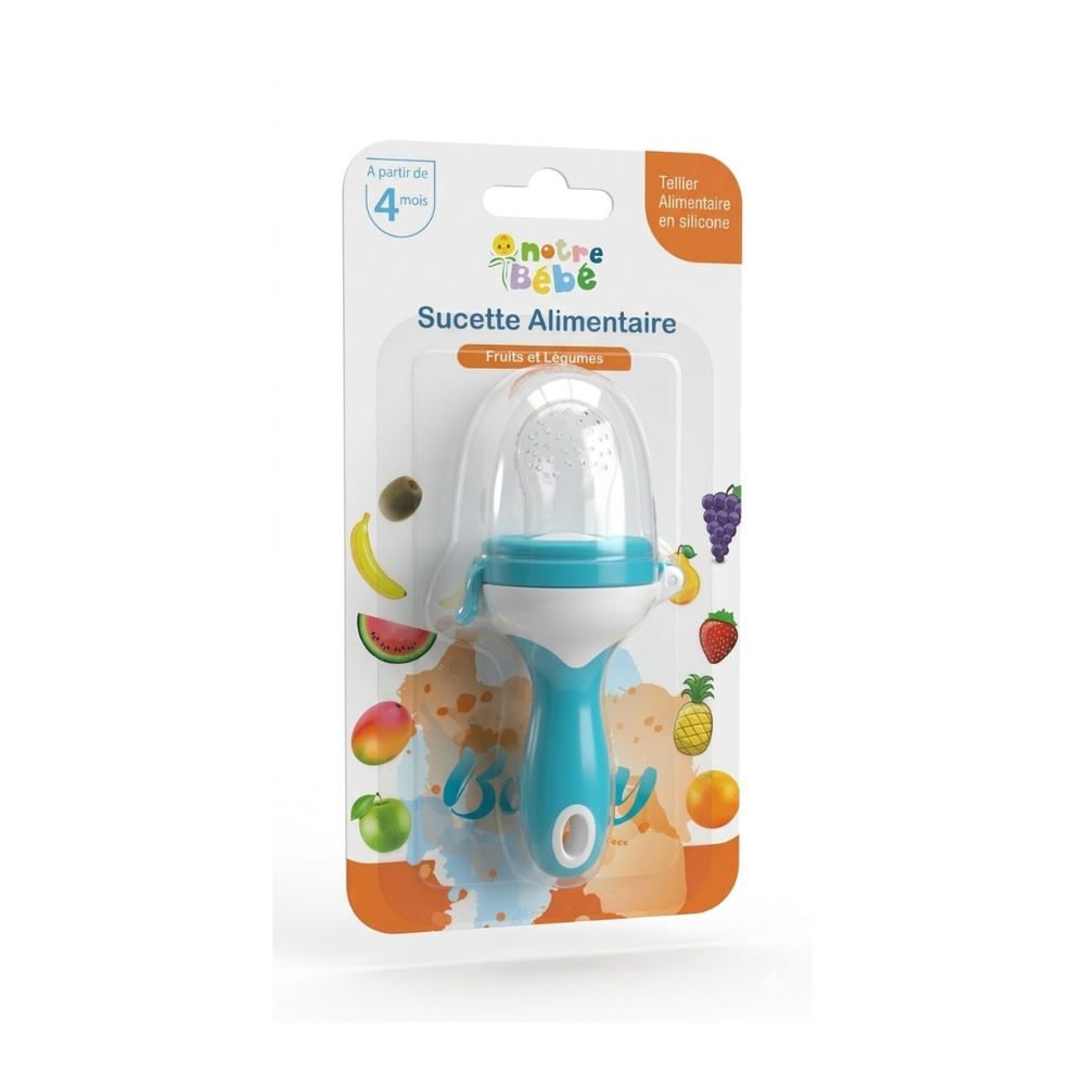 Notre Bebe Sucette Alimentaire Fruits Et Legumes 4m