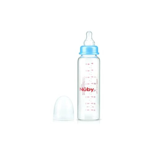 Nuby Biberon En Verre Standard 240ml3m Id1179