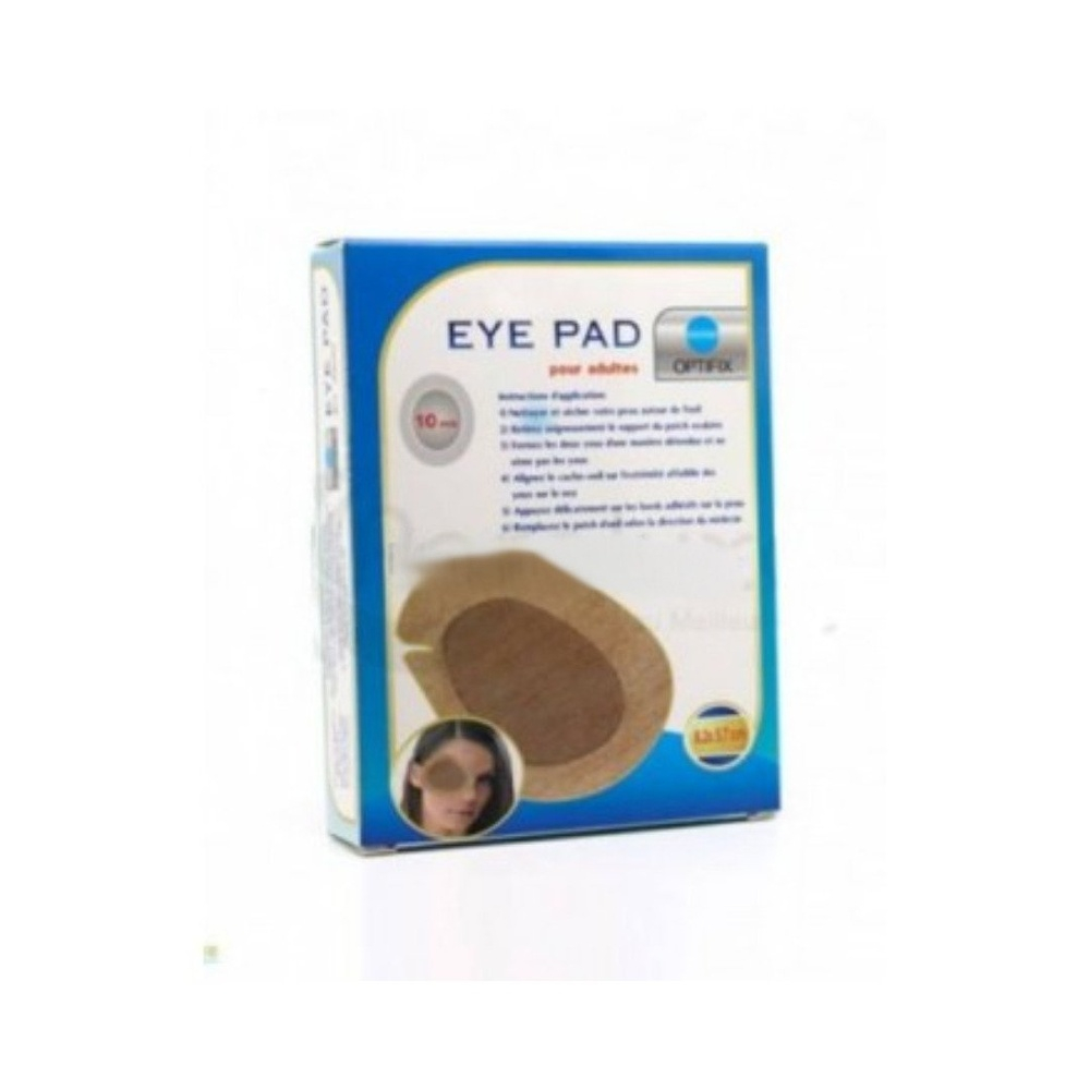 Optifix Eye Pad For Adulte 82×57 10 Pieces