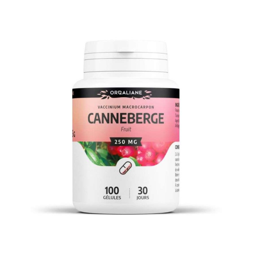 Orgaliane Canneberge 100 Gelules