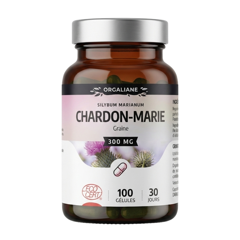 Orgaliane Chardon Marie 100 Gelules 300mg
