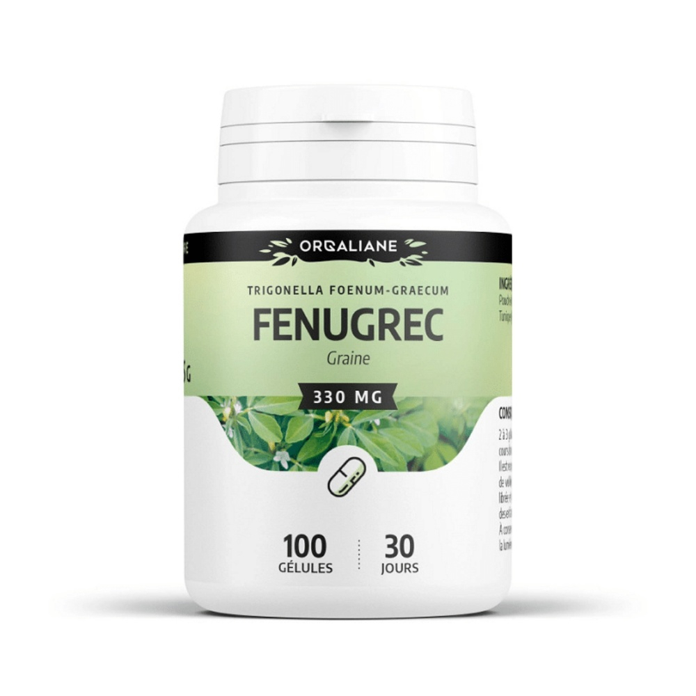 Orgaliane Fenugrec 100 Gelules
