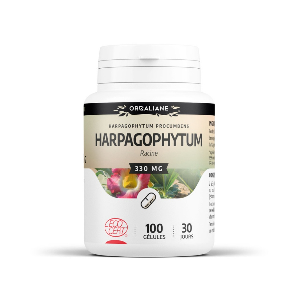Orgaliane Harpagophytum Bio 100 Gelules