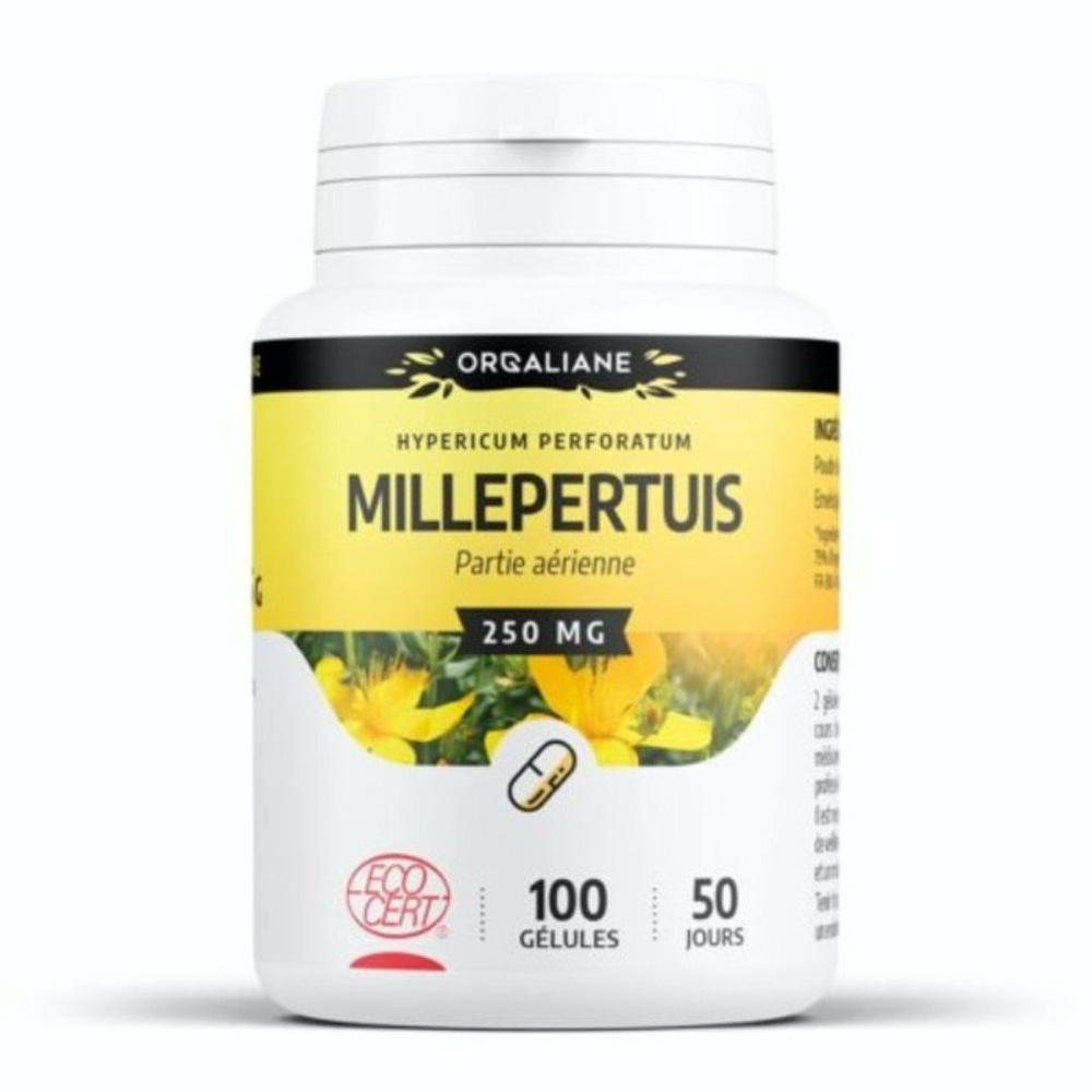 Orgaliane Millepertuis 100 Gelules