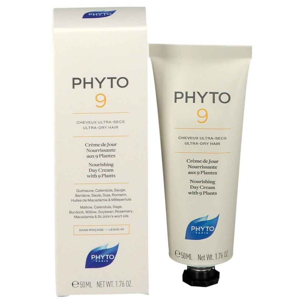 Phyto 9 Creme De Jour Nourrissante Aux 9 Plantes 50 Ml