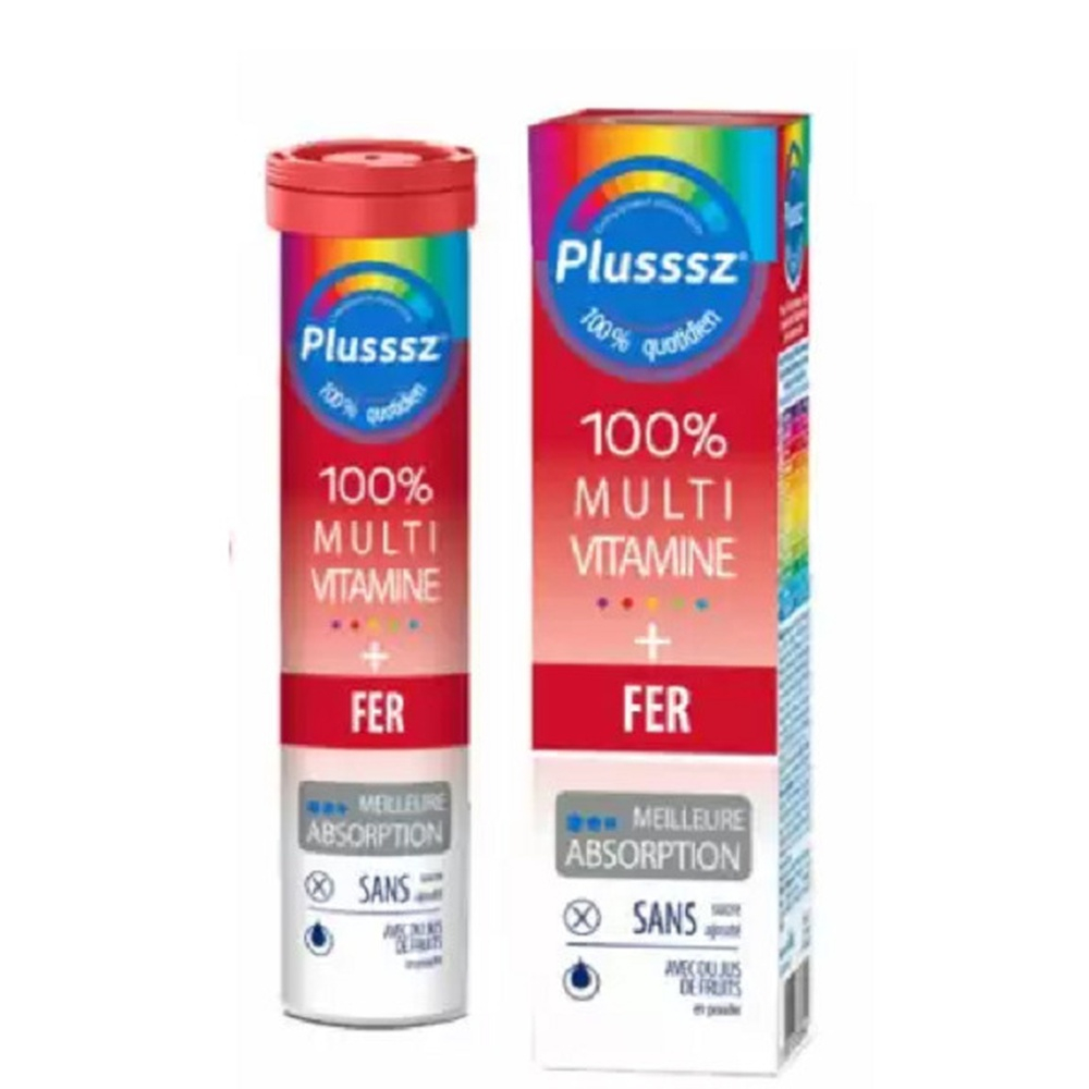 Plusssz Multivitamine Fer 100 20cps