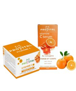 Pro Vital Serum Au Collagene 30ml Creme Eclat Vitamine C Pack
