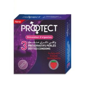 Prootect Preservatifs Fraise 3 Pcs