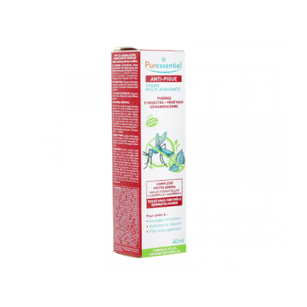 Puressentiel Creme Multi Apaisante Anti Pique Tube De 40 Ml