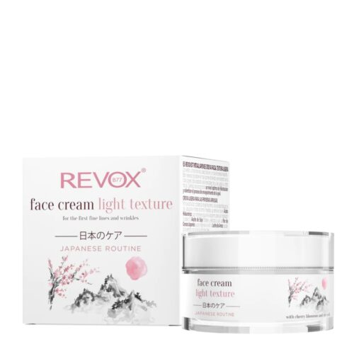 Revox Japanese Ritual Face Cream Light Texture 50ml 1
