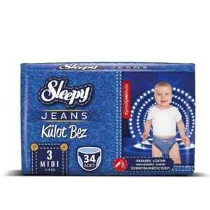 Sleepy Jeans 3 Pants Midi 4 9kg 34pcs