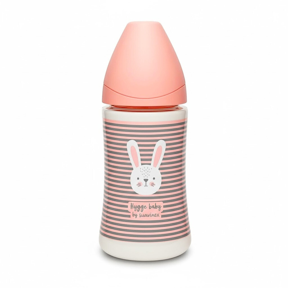 Suavinex Biberon Avec Tetine Ronde 3 Vitesses 0m 270ml