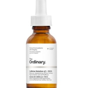 The Ordinary Solution A La Cafeine 5 Egcg Contour Des Yeux 30ml