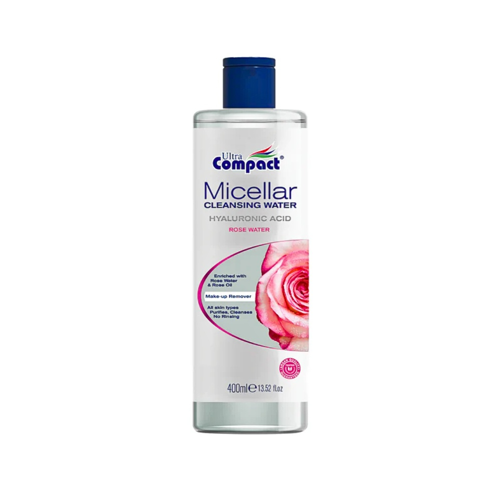 Ultra Compact Micellar Cleansing Water Rose 400ml