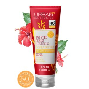 Urban Care Twisted Curls Hibiscusshea Butter Conditioner Nosulf 250ml