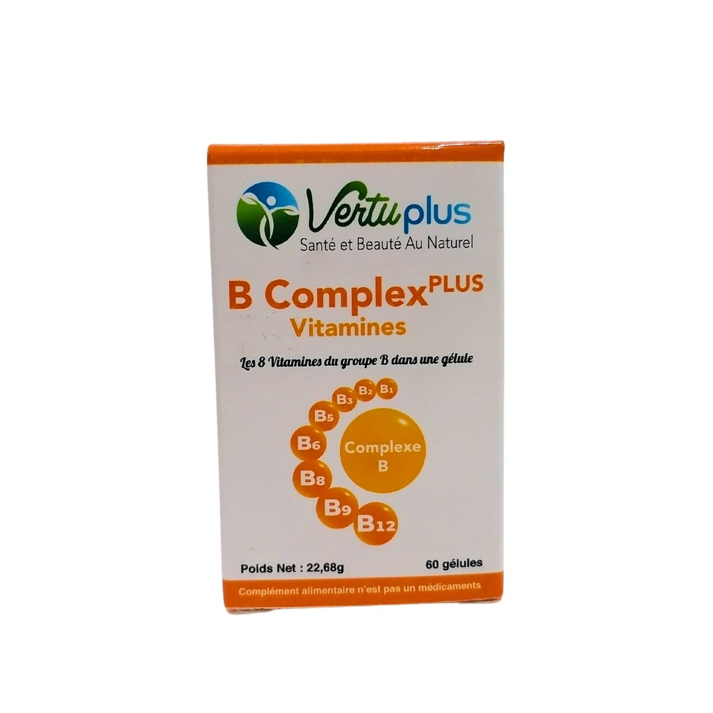 Vertuplus B Complex Plus Vitamines 60gel