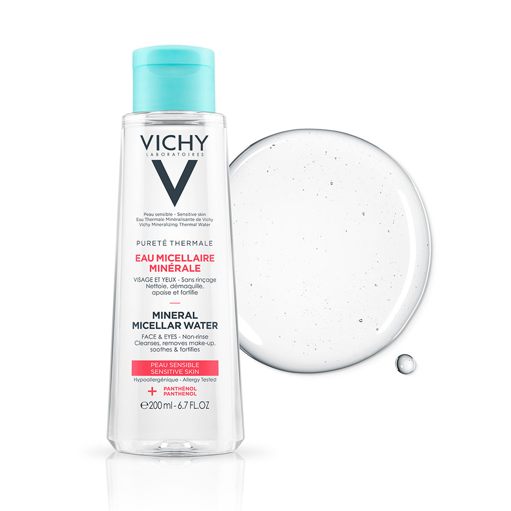 Vichy Purete Thermale Eau Micellaire Minerale Peau Sensible 200ml 1