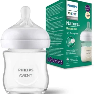 AVENT BIBERON NATURAL EN VERRE 3.0 TEAT 0M+ 125ML SCY930/01