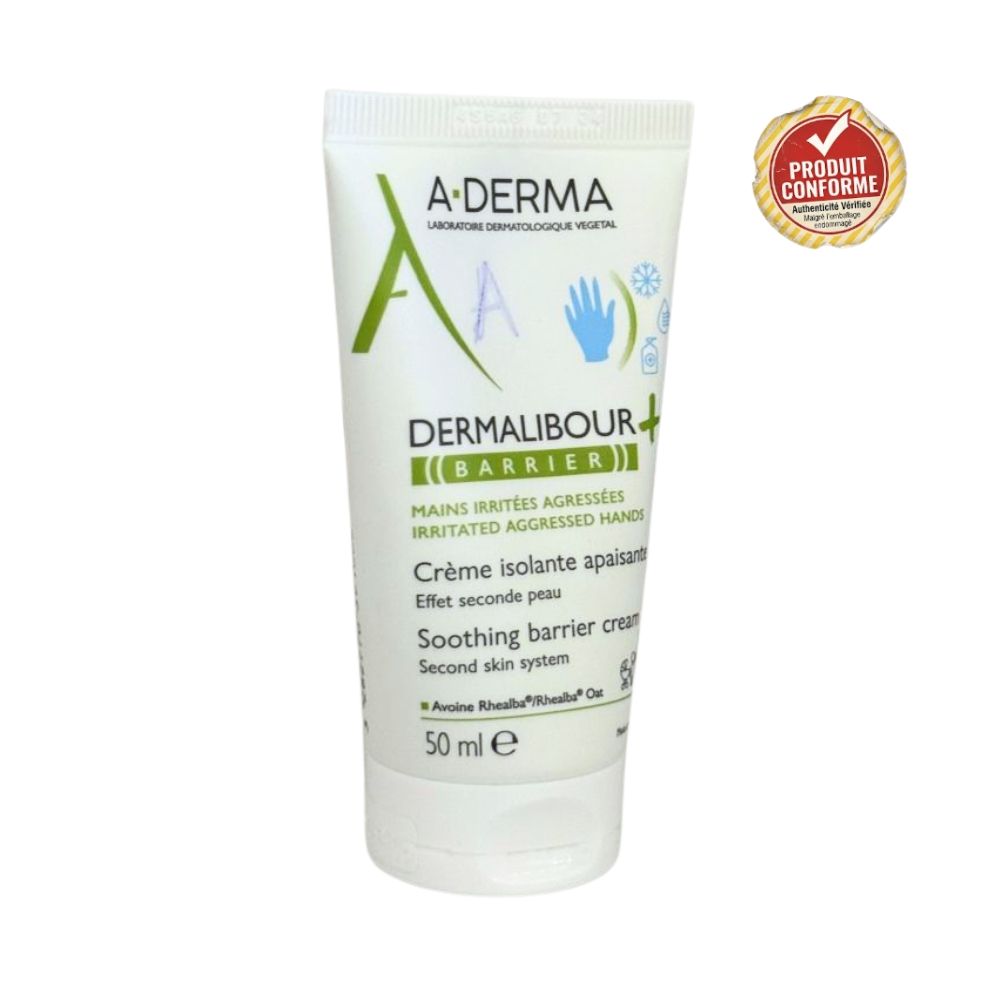 A Derma Dermalibour Barrier Creme Isolante Apaisante Mains 50ml Emballage Endommage