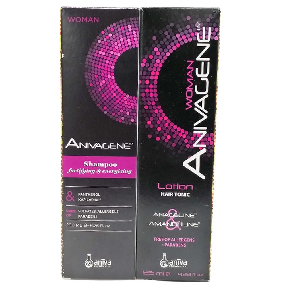 Anivagene Femme Pack Shamp Fortifiant 200mllotion Tonic 125ml