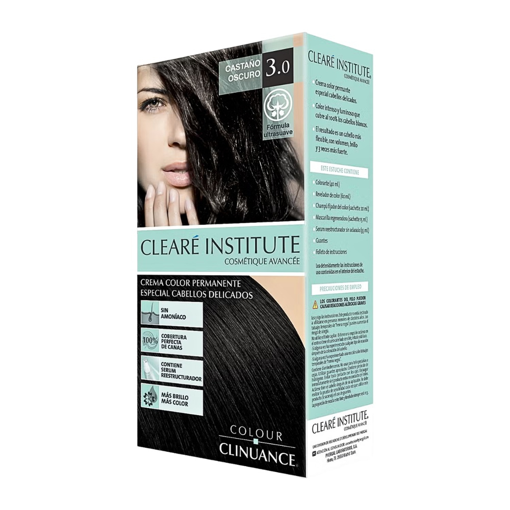 Cleare Institute Colour Clinaunce Permanente 30 170ml