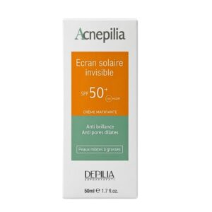 Depilia Acnepilia Creme Solaire Invisible Spf50 50ml