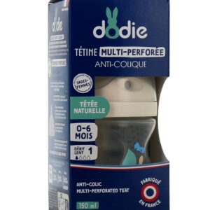 Dodie Bib Multi Perfore Tet Debit 1 Rose 0 6m 150ml
