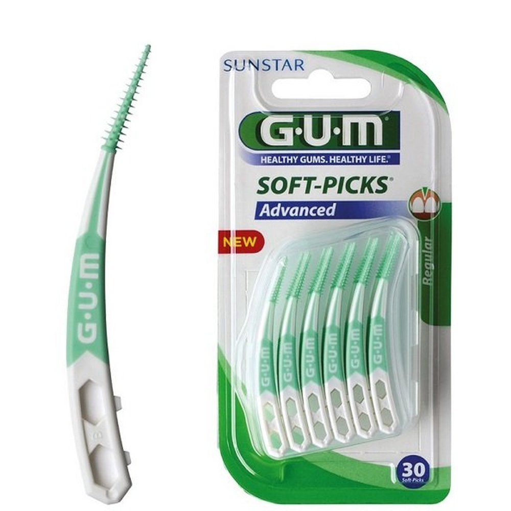 Gum Cure Dent Soft Picks Advanced 650