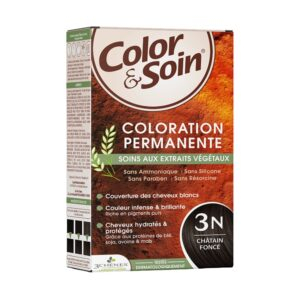Les 3 Chenes Color Soin Coloration Cheveux Permanente Aux Extraits Vegetaux 3n Chatain Fonce