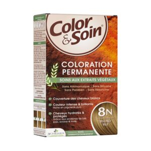 Les 3 Chenes Color Soin Coloration Cheveux Permanente Aux Extraits Vegetaux 8n Blond Ble