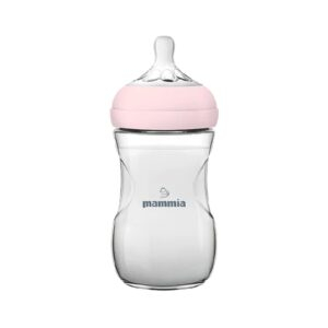 Mammia Biberon Natural Feeling 330ml Rose