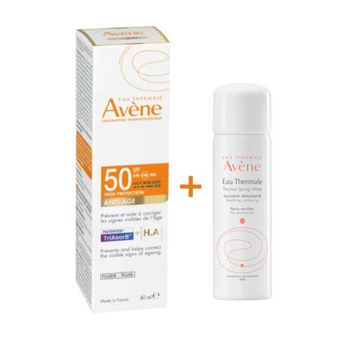 Pack Avene Ecran Antiage Thp Spf50 50mleau Thermale Pack