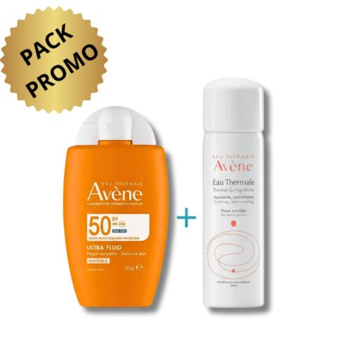 Pack Avene Ecran Ultra Fluide Invisible Spf50 50mleau Thermale Pack