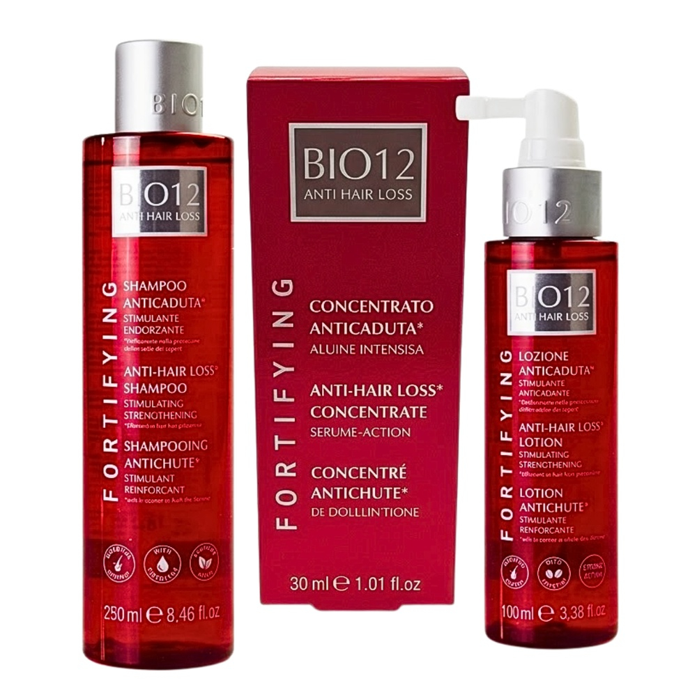 Pack Bio12 Pack Antichutelotion 100mlshampo 250mlconcentre 30ml