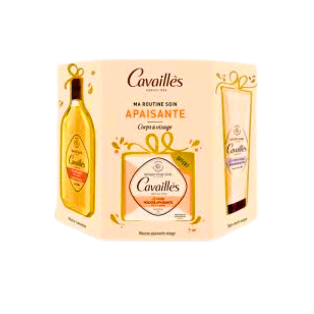 Pack Cavailles Coffret Apaisante Creme Miraculeusehuile Douche Veloutantesavon