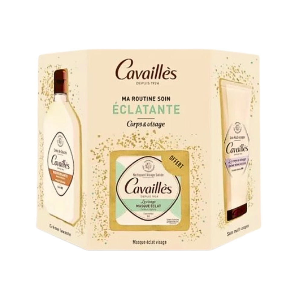 Pack Cavailles Coffret Eclatantecreme Miraculeusecreme Douche Nourissantesavon