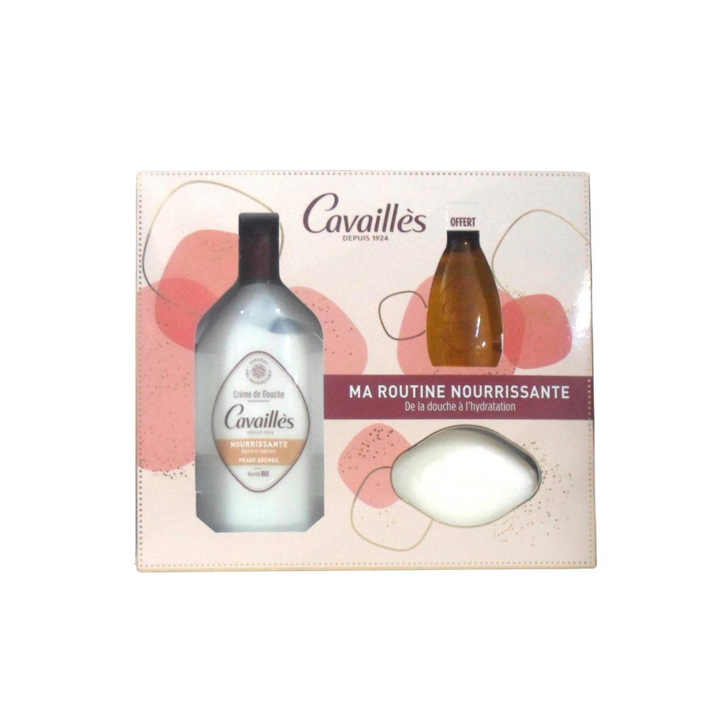 Pack Cavailles Coffret Nourissante Creme Douchesavon Nourissanthuile Surgras
