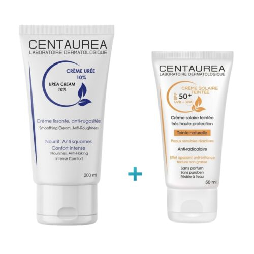 Pack Centaurea Duo Creme Uree 10 200mlecran Teinte 50ml