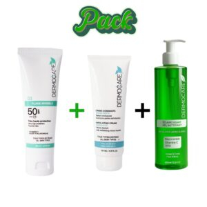 Pack Dermocare Ecran Fluidecreme Gommantegel Nett 200ml Pack