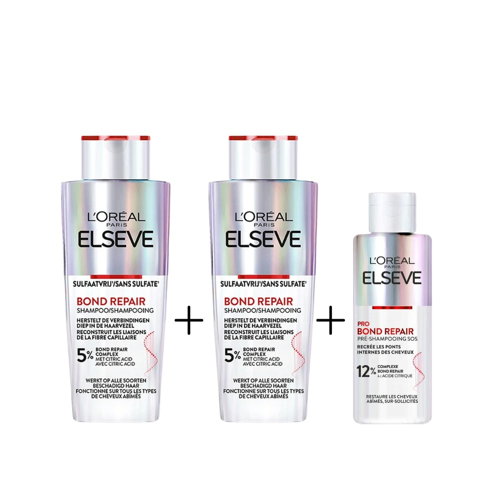 Pack Elseve Routine Bond Repair Shamp 2200mlpreshamp 200ml