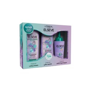 Pack Elseve Routine Hyaluron Pure Serumshampapresshamp