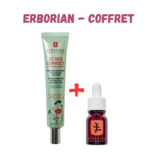 Pack Erborian Coffret Cc Red Correct 45mlskin Therapy 10ml