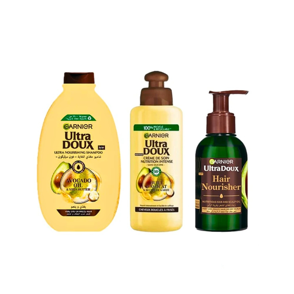 Pack Garnier Routine Avocat Pack Shamp 200mlserum 200mloil 120ml
