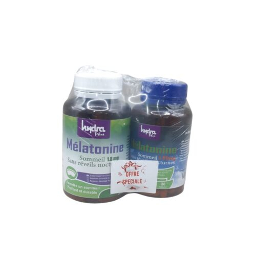 Pack Hydra Plus Melatonine 18mg 60gelulesmelatonine 195mg 36gelules Pack