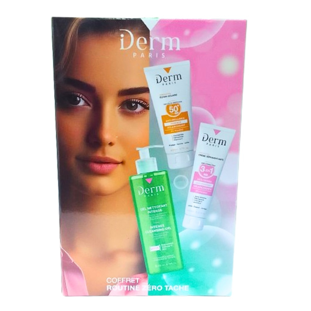 Pack Iderm Coffret Routine Zero Tache Gel Intensecr Depigmentanteecran
