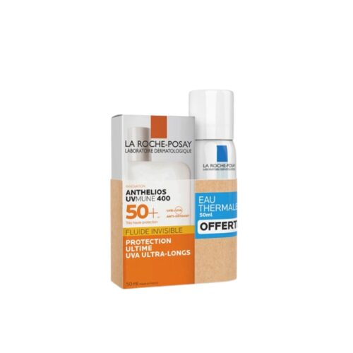 Pack La Rocheposay Anthelios Fluide Uvmune 400 Spf50 50mleau Thermale Pack