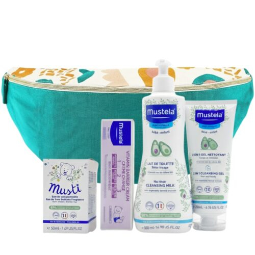 Pack Mustela Sac Banane 2en1 200mlcr Change Pmmusti 50mllait 500ml