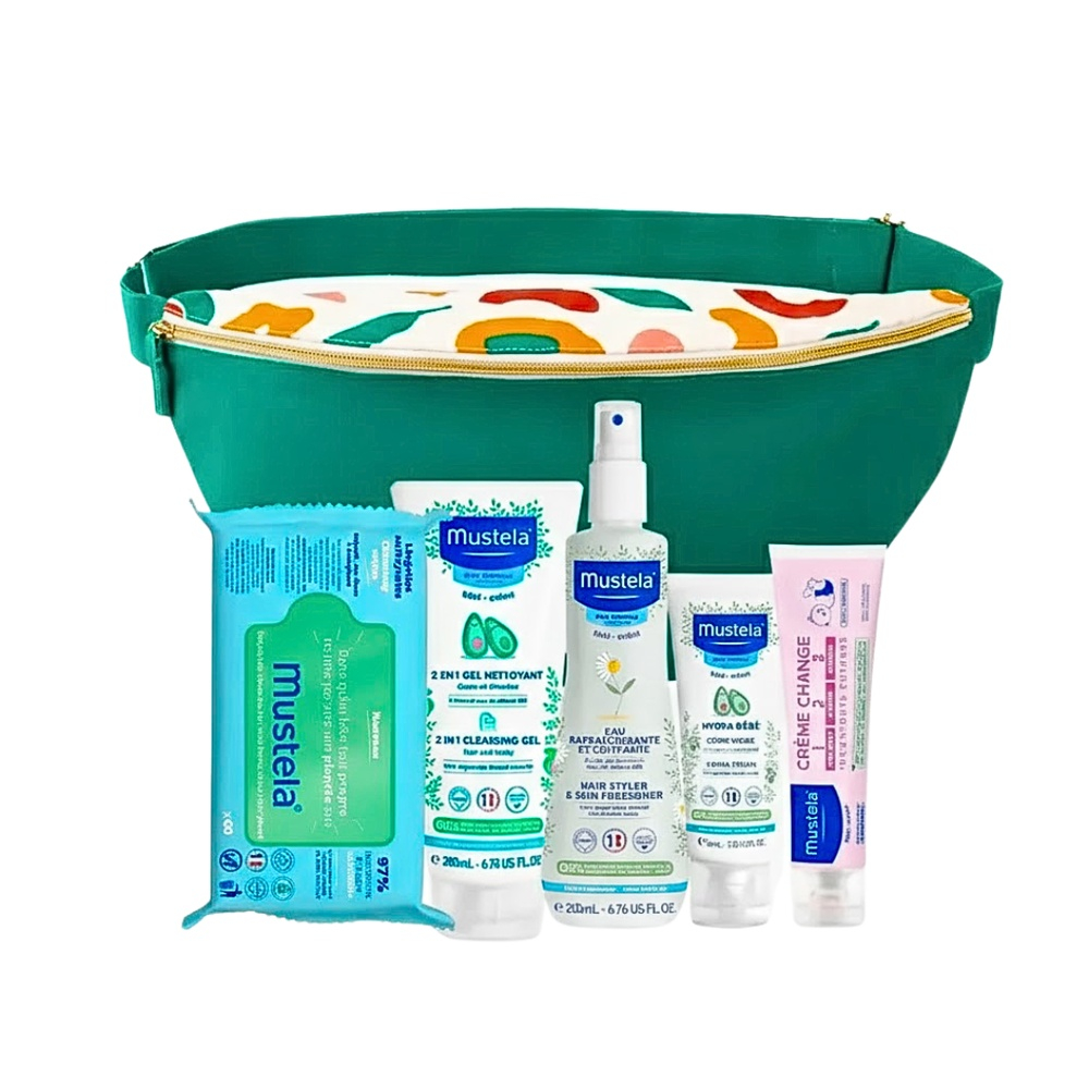 Pack Mustela Sac Banane 2en1ling Netteau Raf 200mlcr Visagecr Change