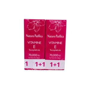 Pack Naturo Pathica Vitamine E Tocopheros 210ml Pack