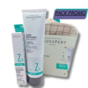 Pack Novexpert Gelee Moussant Triozin Stop Bouton Express 50 Trousse